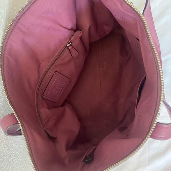 Coach Taylor Pebble Leather Tote Primrose 38312 - Picture 6 of 6